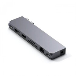 Satechi pro hub max (1xUSB4,1x hdmi 4K 60Hz,1xUSB-A3.0,1x micro/SD,1xEthernet,1xUSB-C,1xAudio) - space grey (st-ucphmxm) Cene