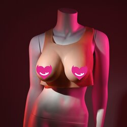 Gender X Undergarments Plate D-Cup Light Cene