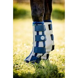 Horseware Ireland Flyboot Horseware, silver/navy - Cob Cene