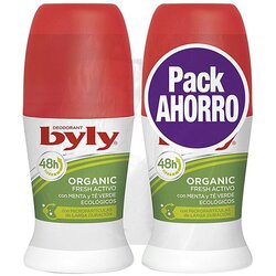 Byly ORGANIC Extra Fresh Roll-On Dezodorans Set Cene