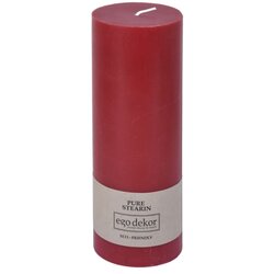 Eco candles by Ego dekor Rdeča sveča Friendly, čas gorenja 60 h Cene