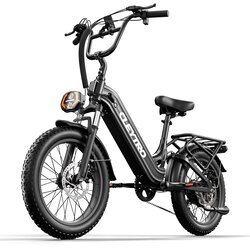 Cleytro XC20 električno kolo 20" debelo kolo, 48V 15,6Ah baterija, črna, (5000234328) Cene