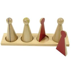 Montessori drveni čunjevi MON-HTM0152 14022 Cene