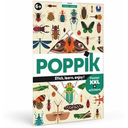 Poppik Edukativni poster s nalepnicama Otkrića Insekti 6+ Cene