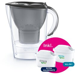 Brita Marella graphite incl. incl. 1x ALL-in-1, 1x extra lime Cene