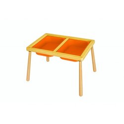 Hanah home Dječiji sto, 53x52x74 cm, Narandžasta Cijene