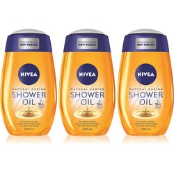Nivea Natural Caring olje za prhanje 3 x 200 ml (za suho kožo) Cene