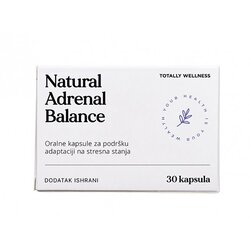 Totally welness Natural adrenal balance 30 cps TW Cene