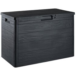 TOOMAX WOODYS vrtna plastična kutija za pohranu 160 L – grafit Cene
