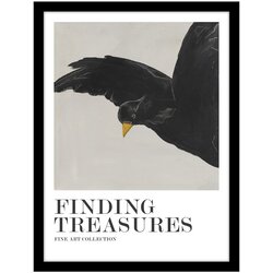 Malerifabrikken Plakat z okvirjem 32x42 cm Finding Treasures – Cene