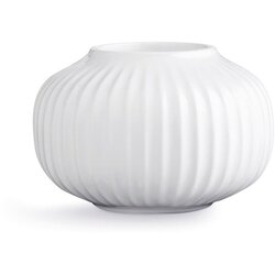 Kähler Design bijeli porculanski svijećnak za čajne svijeće Hammershoi, ⌀ 10 cm Cene