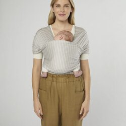 Ergobaby Aura marama, Sustainable Knit Grey Stripes Cene