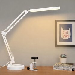 SKYLEO LED namizna svetilka z nastavljivo svetlostjo in sponko Cene