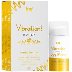 Intt Vibration! Honey Tingling Effect Gel 15ml Cene
