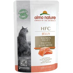Almo Nature HFC Jelly vrečke 24 x 55 g - File lososa Cene