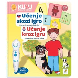 Kuku interaktivna knjiga - učenje skozi igro (brez pisala) Cene