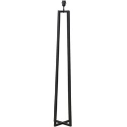 Light & Living Mat črn podstavek za talno svetilko 130 cm Miley – Cene
