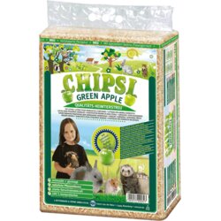 Chipsi Podloga za glodare Green Apple - 60 L Cene