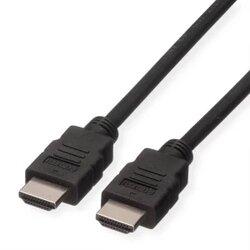 Roline green HDMI priključni kabel HDMI A utikač 3 m crna 11445733 HDMI kabel Cene