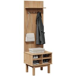 Element za predsoblje OTTA 50 x 40 x 160 cm od masivne borovine Cene