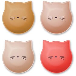 Liewood 4 dijelni set posudica filiz cat tuscany rose multi mix Cijene