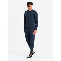 Ombre BASIC men's cotton sweatshirt set unbuttoned sweatshirt + joggers Cijene