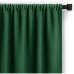 Restilo Tamno zelena zavjesa za djelomično zamračenje 140x270 cm Carli – Cijene