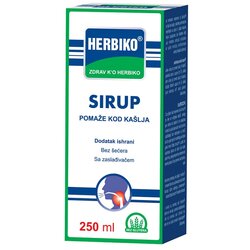 Herbiko sirup za kašalj 250 ml Cene