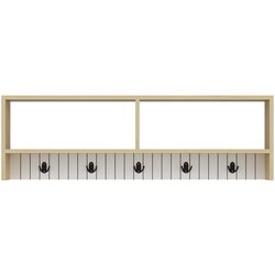 Hanah home Sarandon - Sapphire, White WhiteSapphire Wall Hook Cene