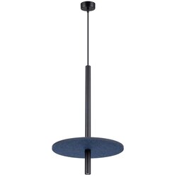 Sollux Tamno plava/bež metalna viseća svjetiljka ø 30 cm Rilu – Cene