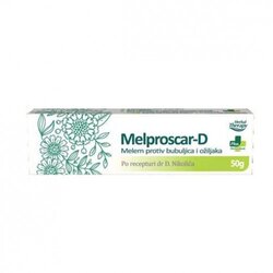 Plus Pharmaceuticals Melproscar-d Melem protiv bubuljica i ožiljaka, 50g Cene