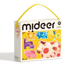 Mideer Moje prve umjetničke puzzle - Farma Cijene