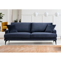 Atelier Del Sofa trosed sofa papira 3 sedišta - tamnoplava Cene