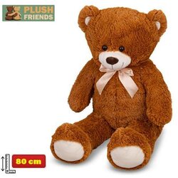 Pliš MEDO SMEĐI/KREM 80CM 902107/902282 MIKR02107/MIKR02282 Cene