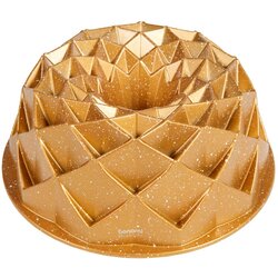 Bonami Selection Kalup za pečenje od lijevanog aluminija zlatne boje Jeweline Cene