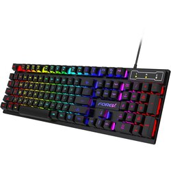 Forev FV-Q1S gaming, rgb, mechanical feel Cene