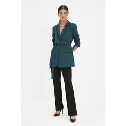 Trendyol emerald Green Tie Jacket Cene