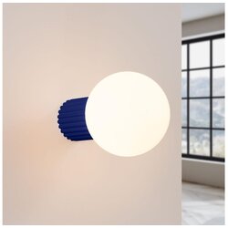 Sollux SL.1737 - Kupatilsko zidno svetlo HALO 1xG9/8W/230V IP44 plavo Cene