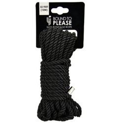 BOUND TO PLEASE Bondage Vrv Silky 10m Black Cene