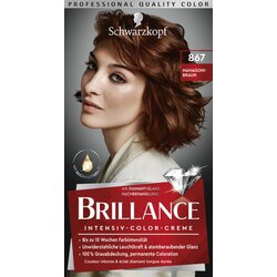 Schwarzkopf Brillance barva za lase - Intensive Color Cream - 867 Autumn Brown Cene