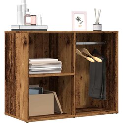 vidaXL Ormarić za odijevanje Staro drvo 80x40x65 cm Konstruirano drvo Cijene