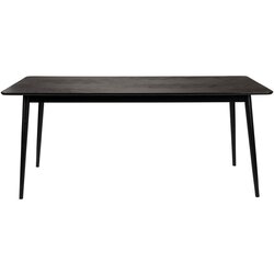 White Label Jedilna miza v hrastovem dekorju 80x160 cm Fabio – Cene