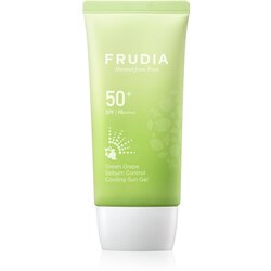 Frudia Sun Green Grape Sebum Control vlažilni gel za sončenje za mastno in mešano kožo SPF 50+ 50 g Cene