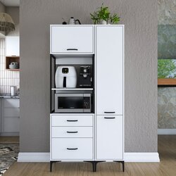 Hanah home JE143 - 3113 white multi purpose cabinet Cene