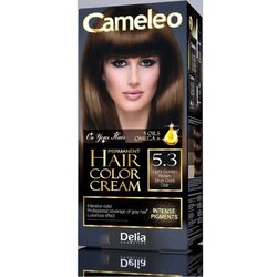Cameleo Omega permanentna barva za lase odtenek 5.3 Light Golden Brown 1 kos Cene
