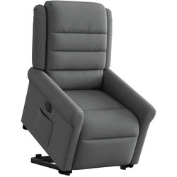 Maison Chic Električni naslanjač - Relax naslanjač s funkcijo vstajanja temno siv, (22061349) Cene