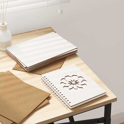 Dekor Paneli 12 pcs Bijelo 21 x 30 x 0,27 cm Konstruirano drvo Cene