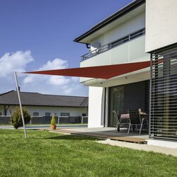 Windhager Trikotno jadro SunSail CANNES 5x5x5m - rdeča Cene