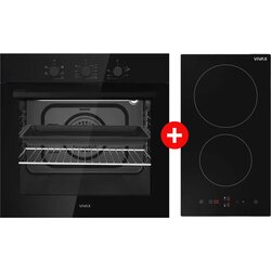 Vivax Home Ugradna rerna BO-606FTM G i Ugradna ploča BH-02MVC Cene