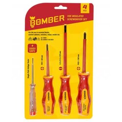 Bomber set VDE odvijača 4 kom ( 072338 ) Cene